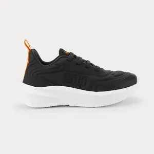 Tênis Infantil Bibi Volt Preto com Laranja 30