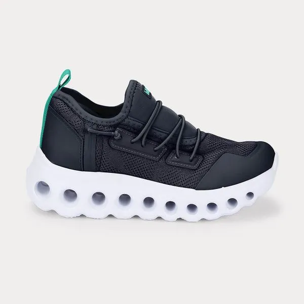 Tênis Infantil Bibi Roller Sport Azul Marinho com Verde 32