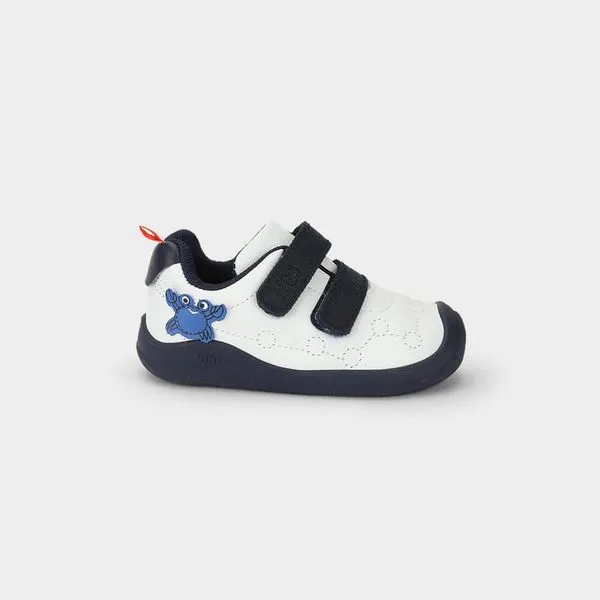 Tênis Infantil Bibi Fisioflex 5.0 Branco de Caranguejo 19