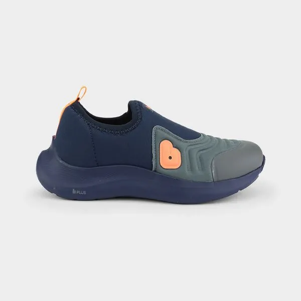 Tênis Infantil Bibi Action Azul Marinho com Cinza 25