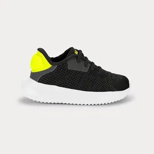 Tênis Infantil Bibi Flash Preto com Amarelo 27