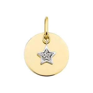 Pingente em Ouro e Diamante