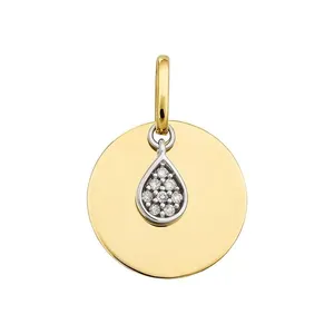 Pingente em Ouro e Diamante