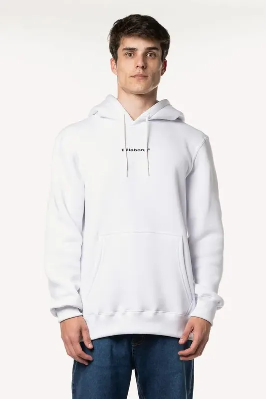 Moletom Billabong Fech Smitty 305Grm Branco