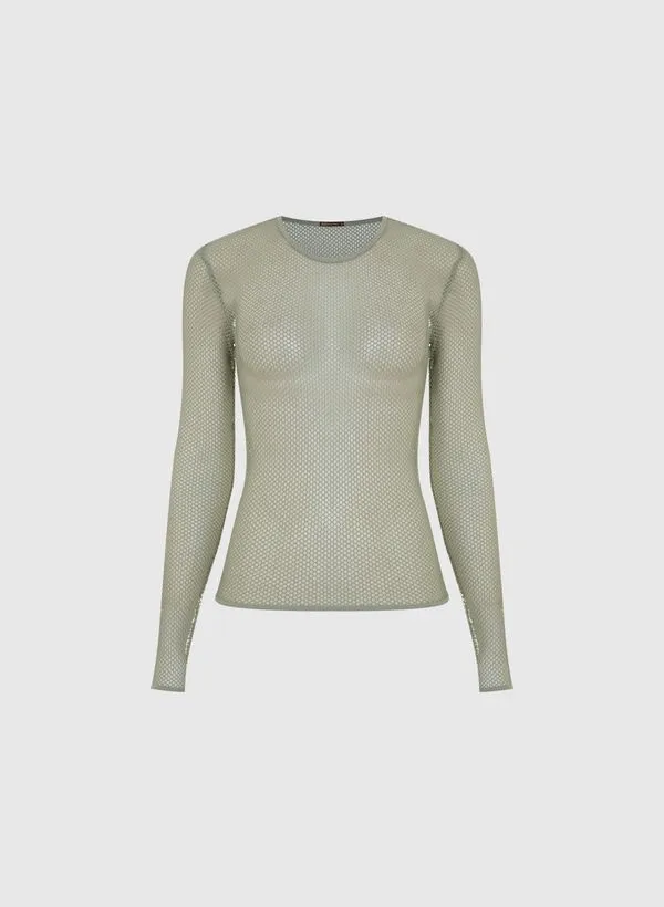 Blusa Antibes Tela Verde Bo.Bô Feminino PP