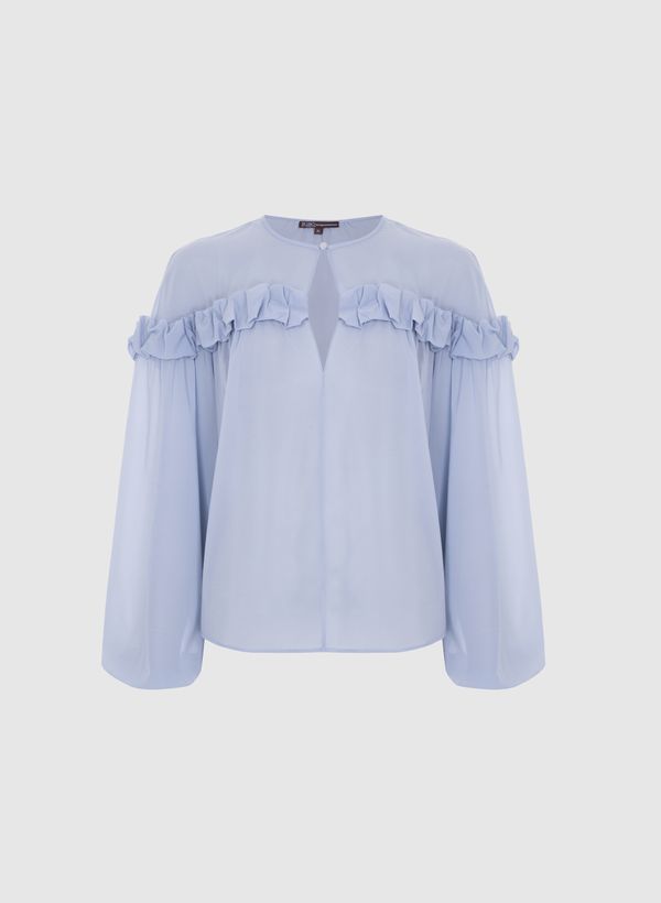 Blusa Okeeffe Azul Seda Bo.Bô Feminina 50