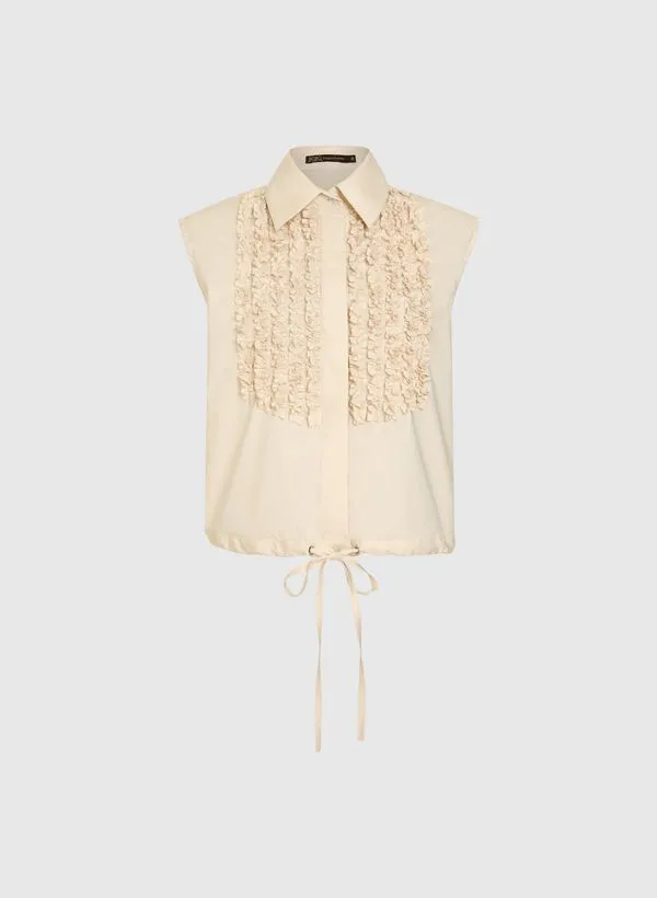 Camisa New Elodie Marble Bege Bo.Bô Feminina 42