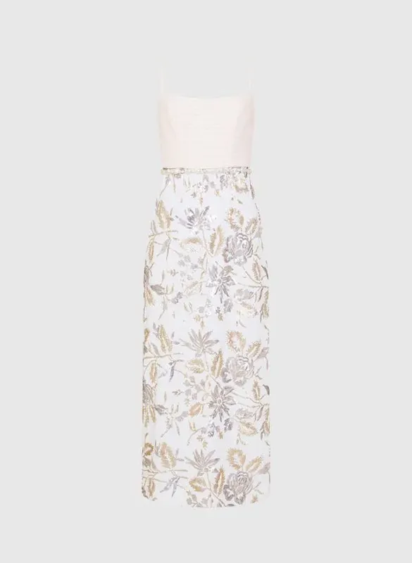 Vestido Tata Raffia Midi Bo.Bô Feminino 42