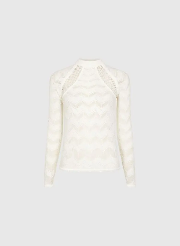 Blusa Carol Off Tricot Bo.Bô Feminina PP