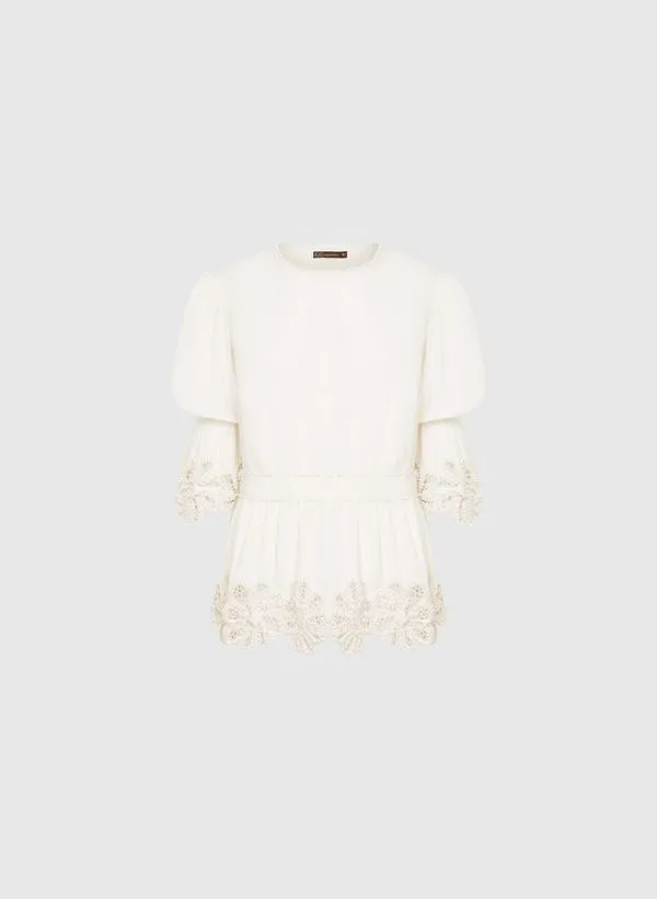 Blusa Van Manga Bo.Bô Feminina 38