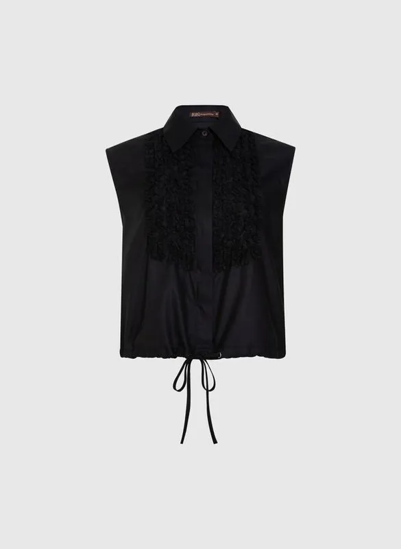 Camisa New Eloide Preta Bo.Bô Feminina 40