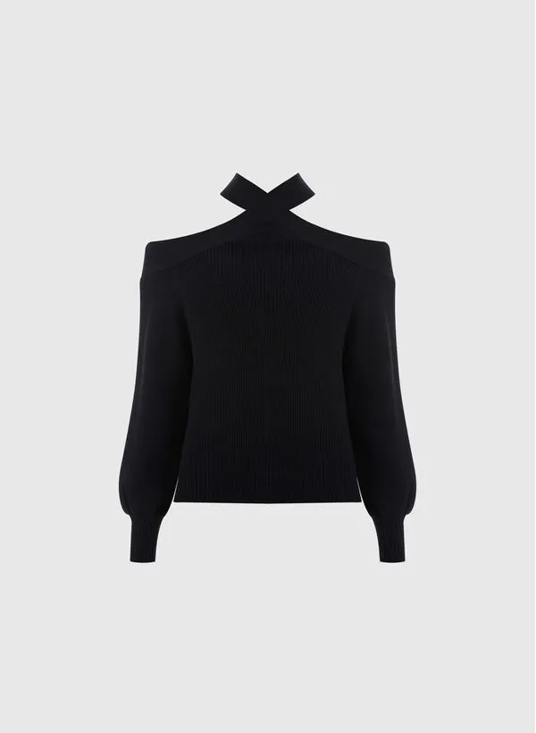 Blusa Bianco Preto Tricot Bo.Bô Feminino P
