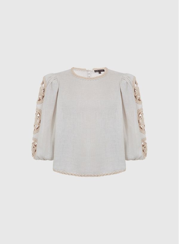 Blusa Bella Crochê Fog Bo.Bô Feminino 34