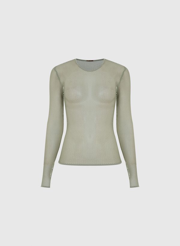Blusa Antibes Tela Verde Bo.Bô Feminino M