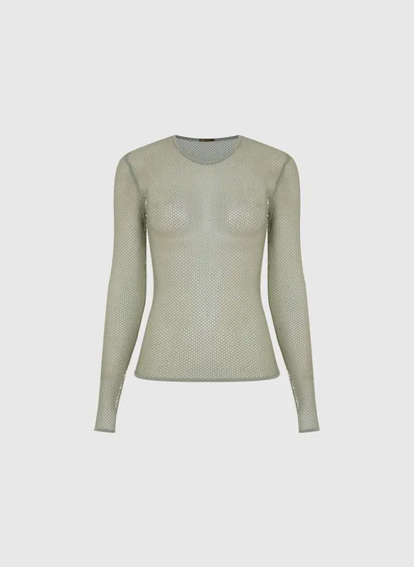 Blusa Antibes Tela Verde Bo.Bô Feminino P