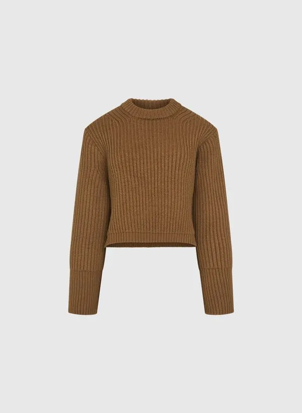Blusa Mada Camelo Tricot Bo.Bô Feminina P