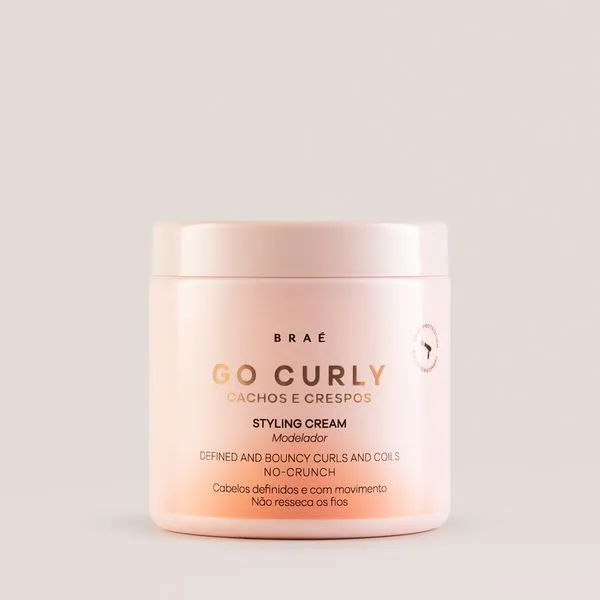 Go Curly Cachos e Crespos - Styling Cream Modelador 500g Go Curly Styling Cream Modelador 500g