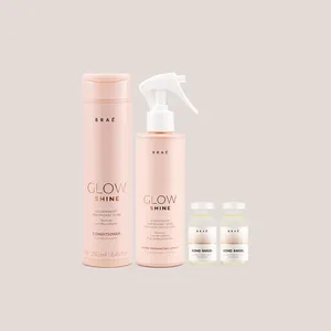 Kit Brilho Espelhado - Hidratação Profunda, Brilho e Maciez Kit Shine Reset Brilho e Maciez