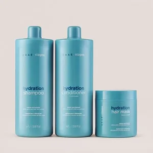 KIT COMPLETO BRAÉ STAGES HYDRATION 1L + MÁSCARA 500G