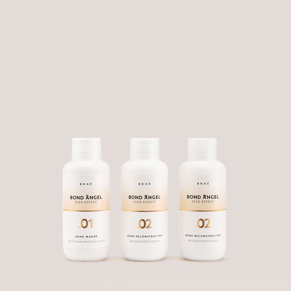 Kit Bond Angel - Tratamento Protetor para Processos Químicos 100ml Kit Bond Angel Plex Effect