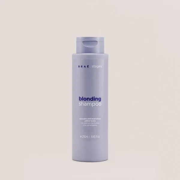 Braé stages Blonding - Shampoo Matização para Loiras 250ml