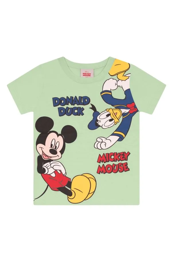 Camiseta infantil menino do Mickey Mouse Brandili - 1