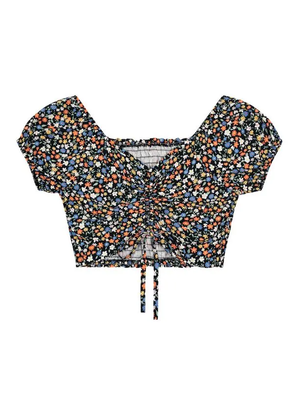 Blusa cropped infantil menina Young Class - 10