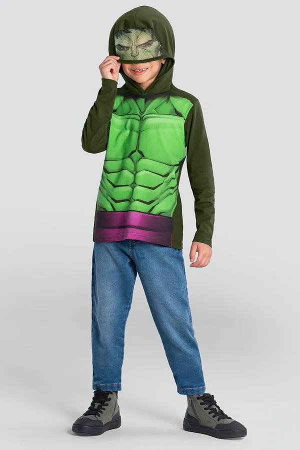 Camiseta infantil menino Os Vingadores Brandili - 6