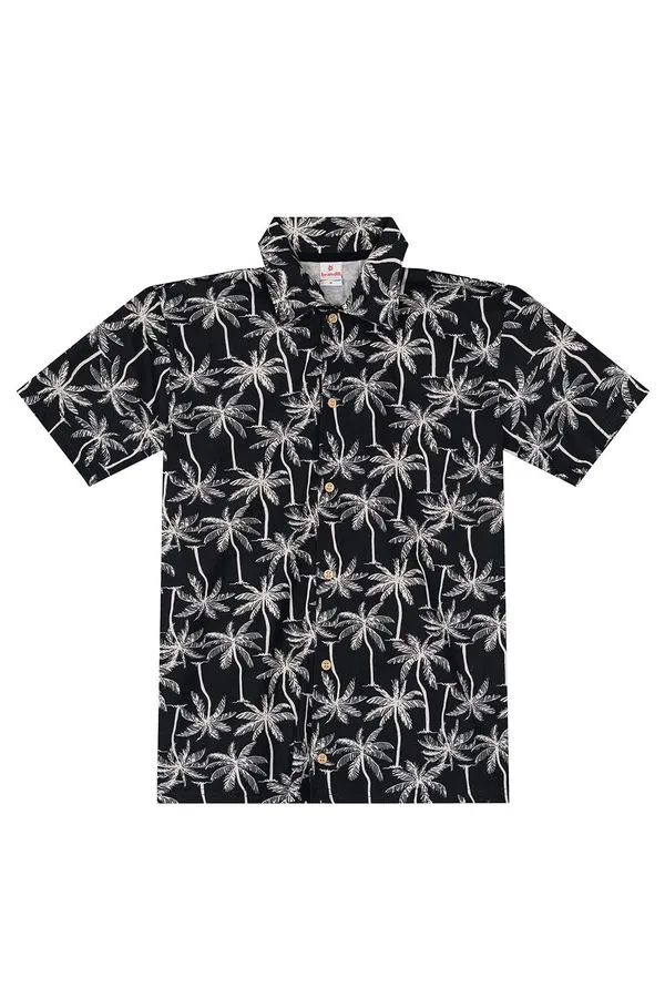 Camisa adulto masculina estampada Brandili - G