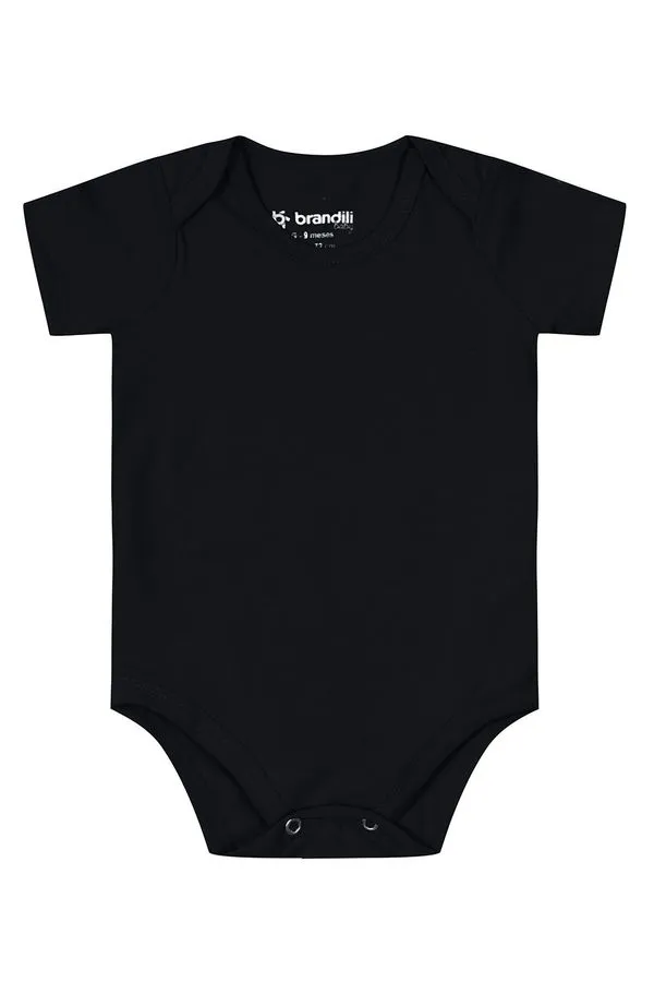 Body bebê unissex em cotton Brandili - M