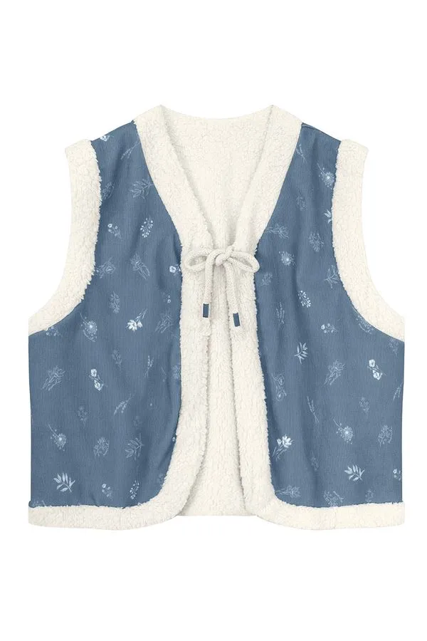 Colete infantil menina floral Mundi - 14
