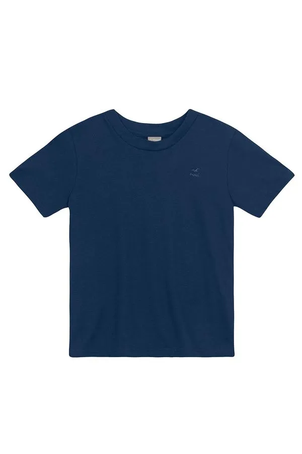 Camiseta infantil menino em meia malha Mundi - 10