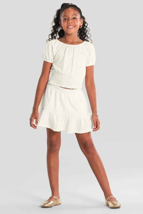 Conjunto infantil menina em cotton especial Brandili - 4