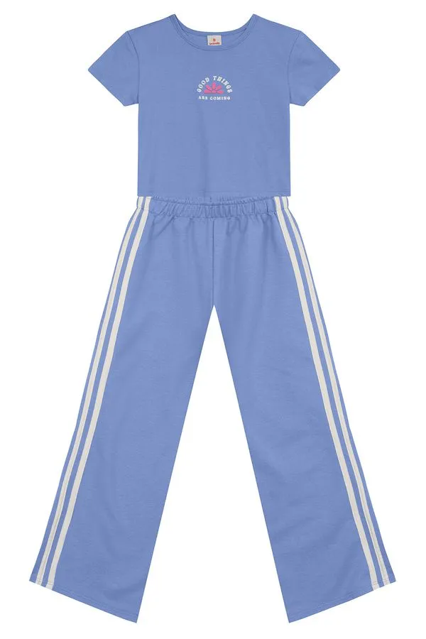 Conjunto infantil menina de flor Brandili - 8