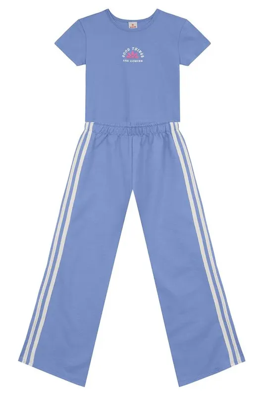 Conjunto infantil menina de flor Brandili - 4
