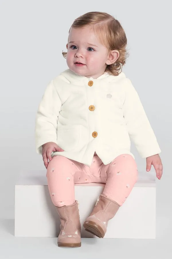 Conjunto infantil menina floral delicado Mundi - 1