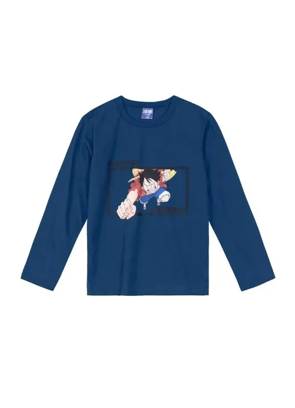 Camiseta Unissex One Piece Infantil Brandili - 6