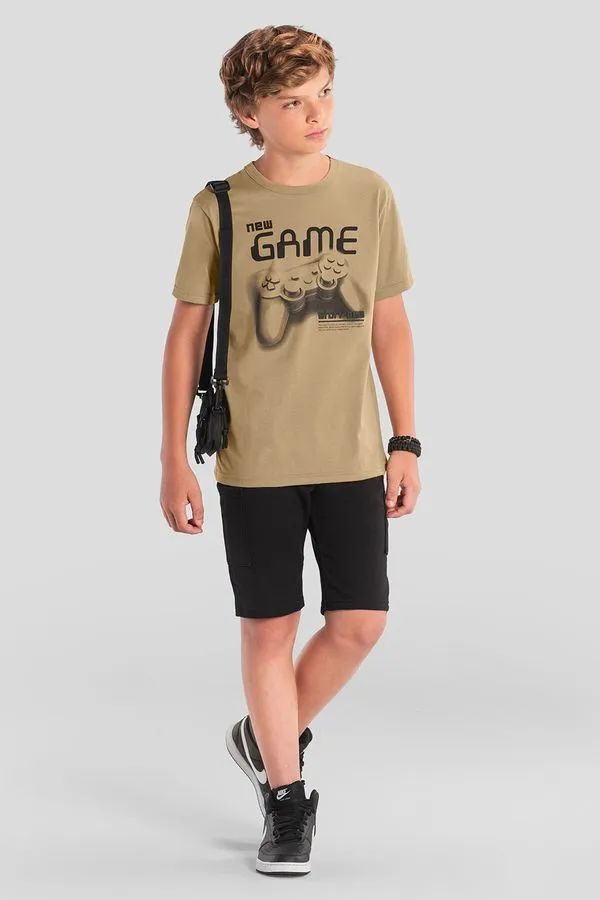 Camiseta teen menino de games Brandili Young - 14