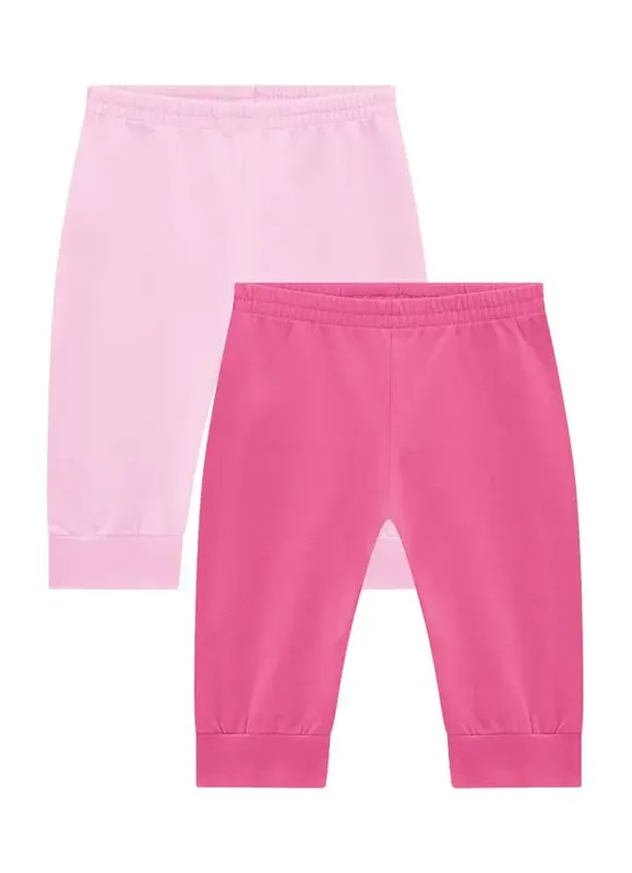Kit de calças jogger de cotton Brandili Baby - G