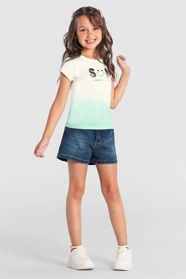 Blusa infantil menina em malha Brandili - 8