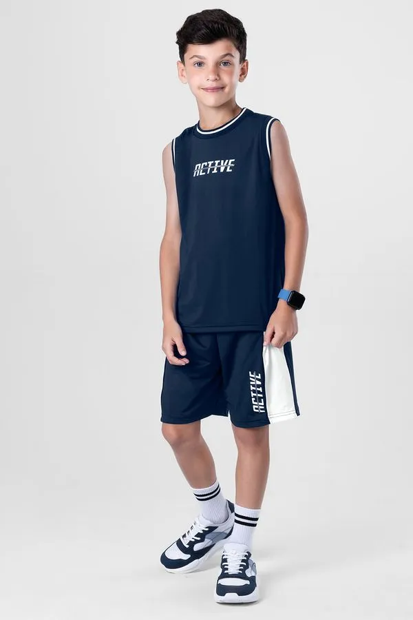 Bermuda infantil menino Active Brandili - 14