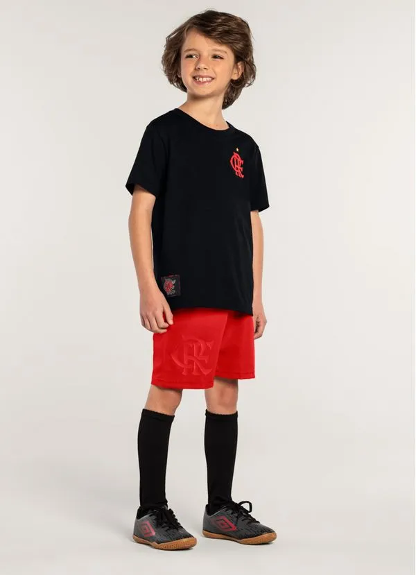 Conjunto Flamengo infantil menino Brandili - 8