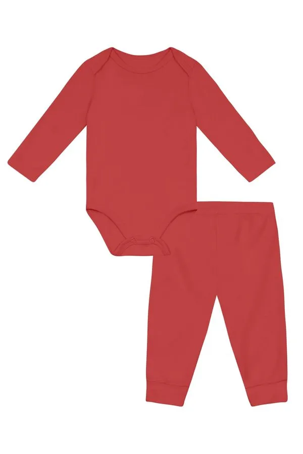 Conjunto bebê unissex em ribana Brandili Baby -M