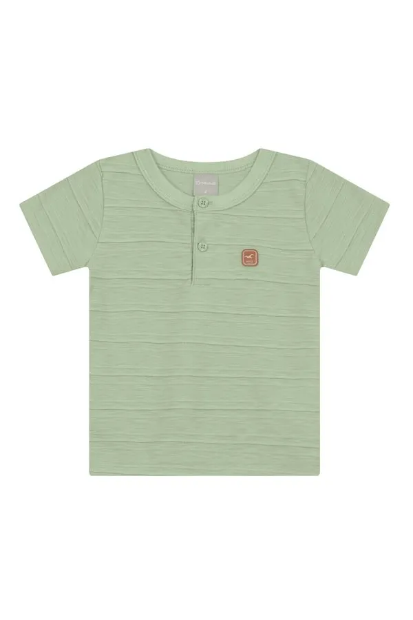Camiseta infantil menino texturizada Mundi - 3