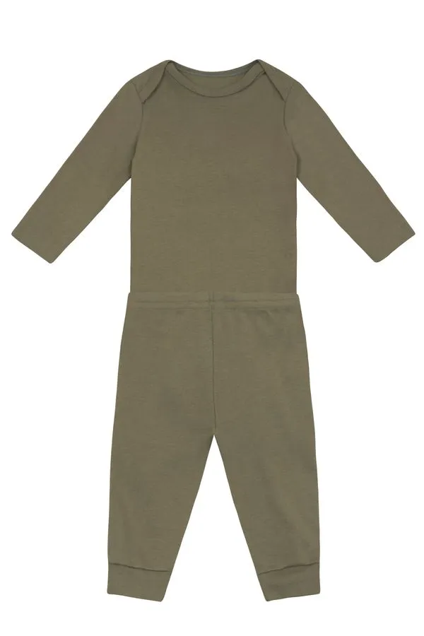 Conjunto bebê unissex em ribana Brandili Baby -G