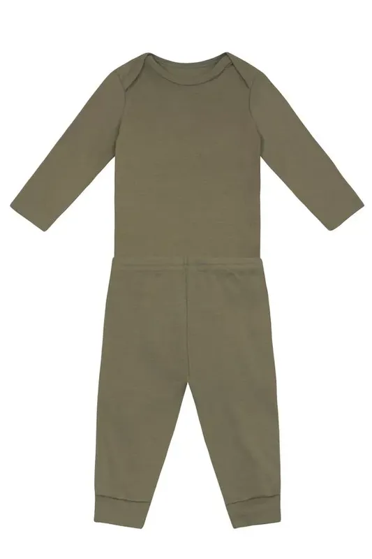 Conjunto bebê unissex em ribana Brandili Baby -G