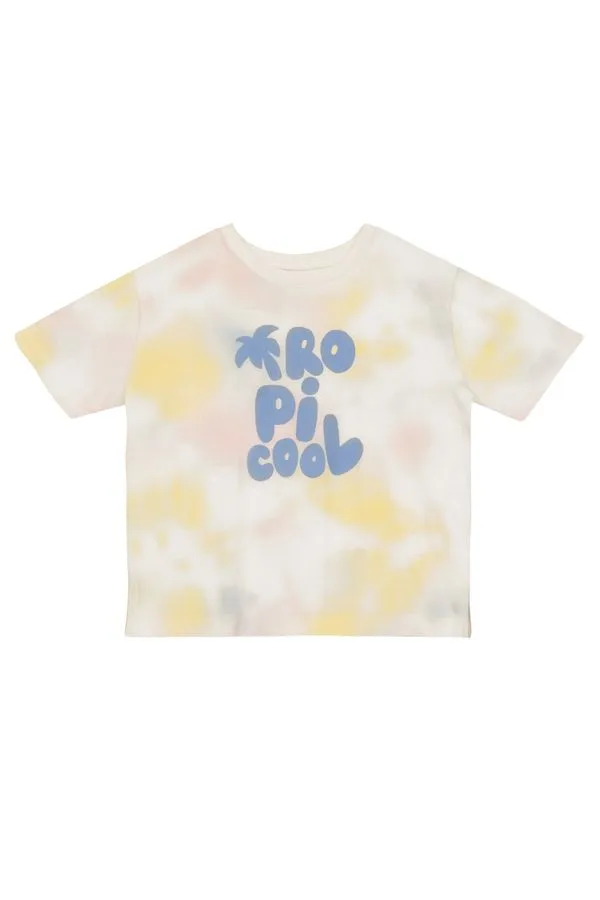 Blusa infantil menina estampa tropical Brandili - 10