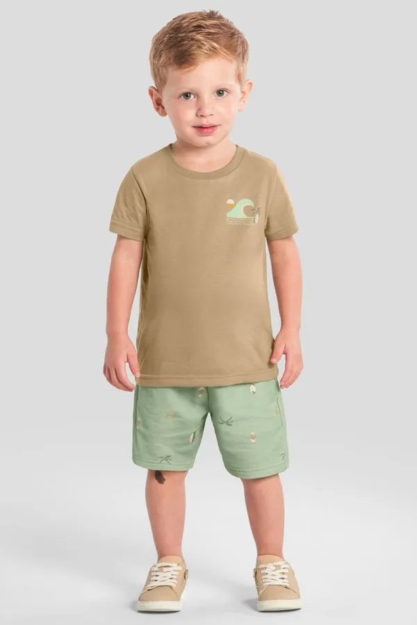 Conjunto infantil menino tropical Mundi - 1