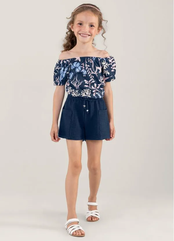 Conjunto infantil menina Brandili - 4