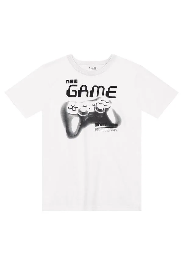 Camiseta teen menino de games Brandili Young - 10